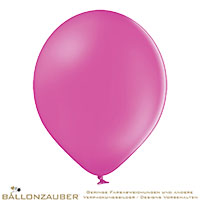 Latexballon Rund Magenta Farbe 010 Standard/Pastell 30cm = 11inch Umf. 95cm