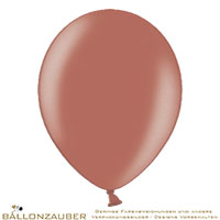 Latexballon Rund Kupfer Farbe 066 Metallic 30cm = 12inch Umf. 95cm