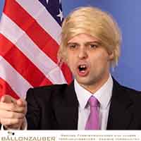 Perücke US Präsident Donald Trump Perücke blond