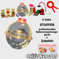 Stuffer-Kugel Ballonverpackungs-Set ohne Zub. Zangentechnik Kugel s. Beschreibung