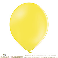 Latexballon Rund Gelb Farbe 006 Standard/Pastell 30cm = 11inch Umf. 95cm