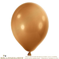 Latexballon Rund Gold Farbe 060 Metallic 30cm = 12inch Umf. 95cm