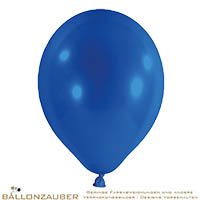 Latexballon Rund Blau Dunkelblau Farbe 079 Metallic 30cm = 12inch Umf. 95cm
