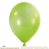Latexballon Rund Grn Hellgrn Farbe 078 Metallic 30cm = 12inch Umf. 95cm