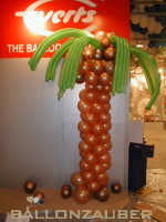 Ballonskulptur Palme Tropisch