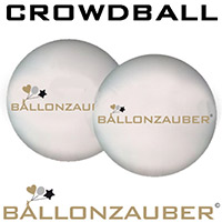 1 Werbeballon Crowdball Rund indiv. Druckmotiv mglich 150cm