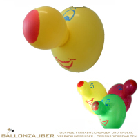 Latexballon Figurenballon Nase gross bunt Länge 60cm 24inch Ballon Luftballon