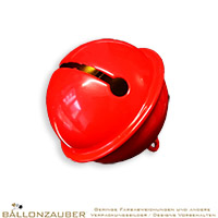 Ballongewicht Glocke 42mm Glckchen Rot 30g fr Folien- u. Latexballons