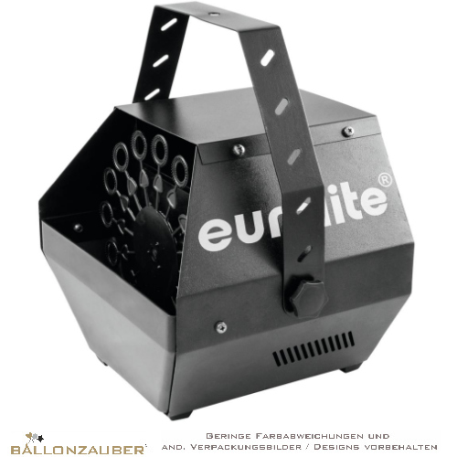 Seifenblasenmaschine Eurolite B-100 DMX-Anschluss Effektgert Seifenblasenparty