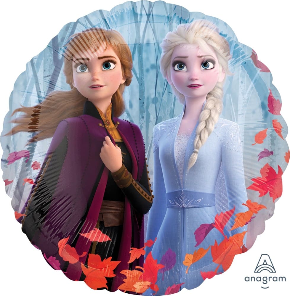 Folienballon - Anna, Elsa & Olaf Frozen 2 - 45cm