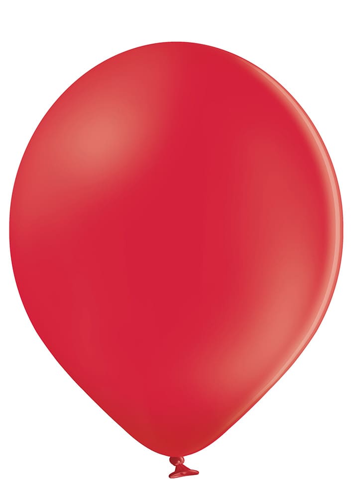 Latexballon - Rot Pastell - 12cm 