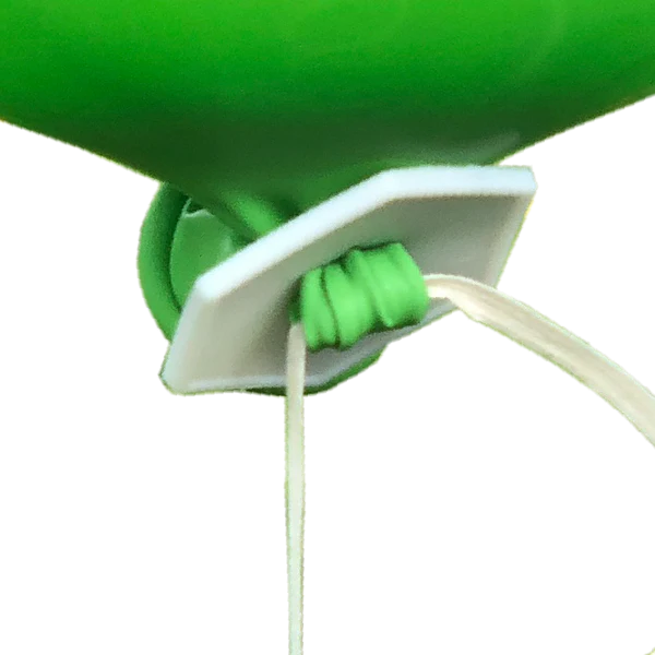 Ballonverschluss Öko - Baumwolle & Bio-Kunststoff - 120 cm 