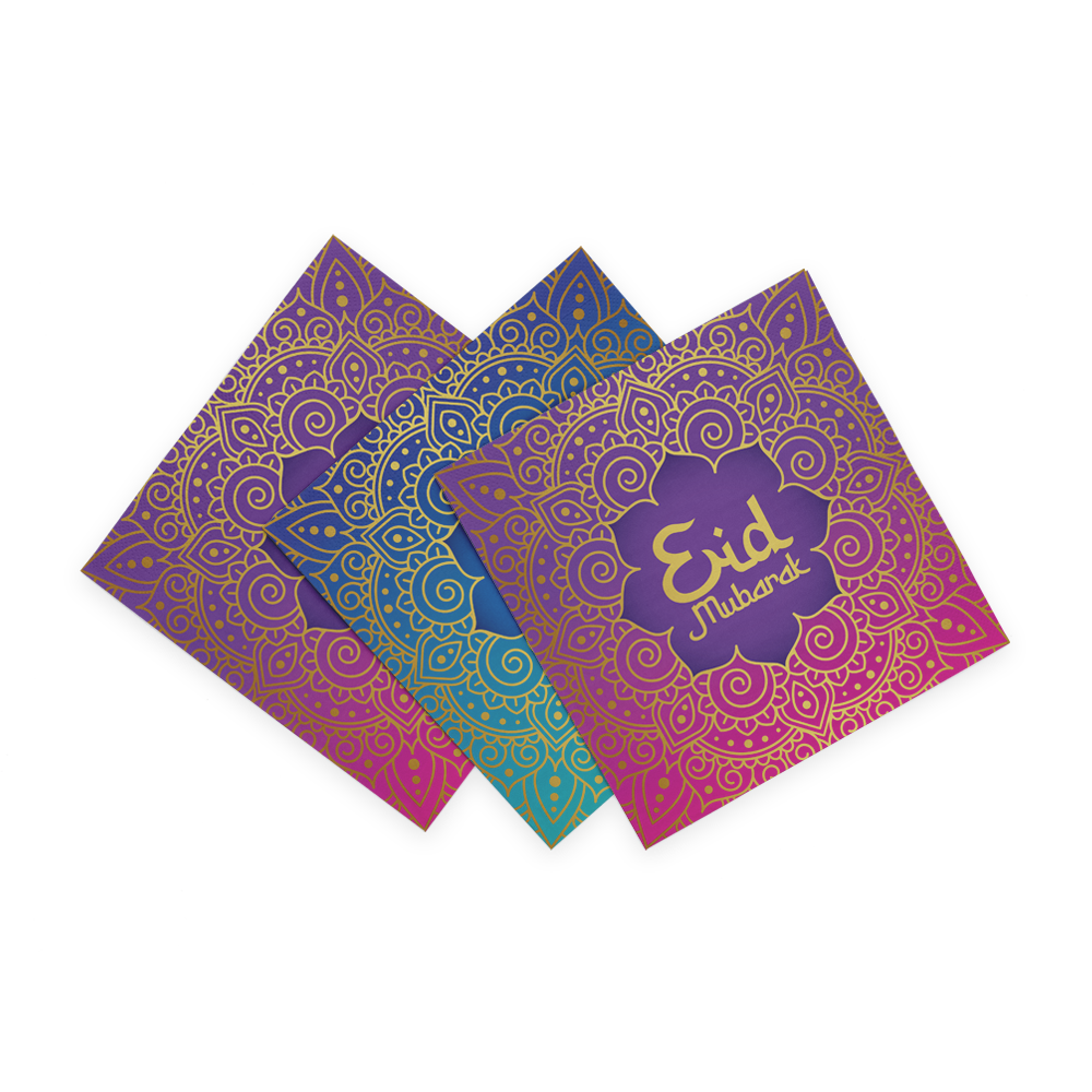 Servietten - Eid Mubarak - 20 Stück