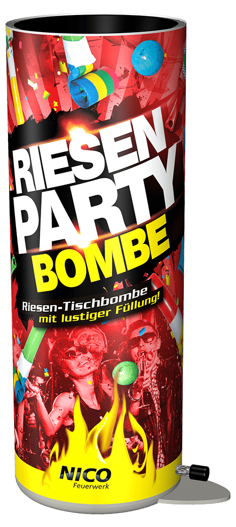 Riesen Party Bombe