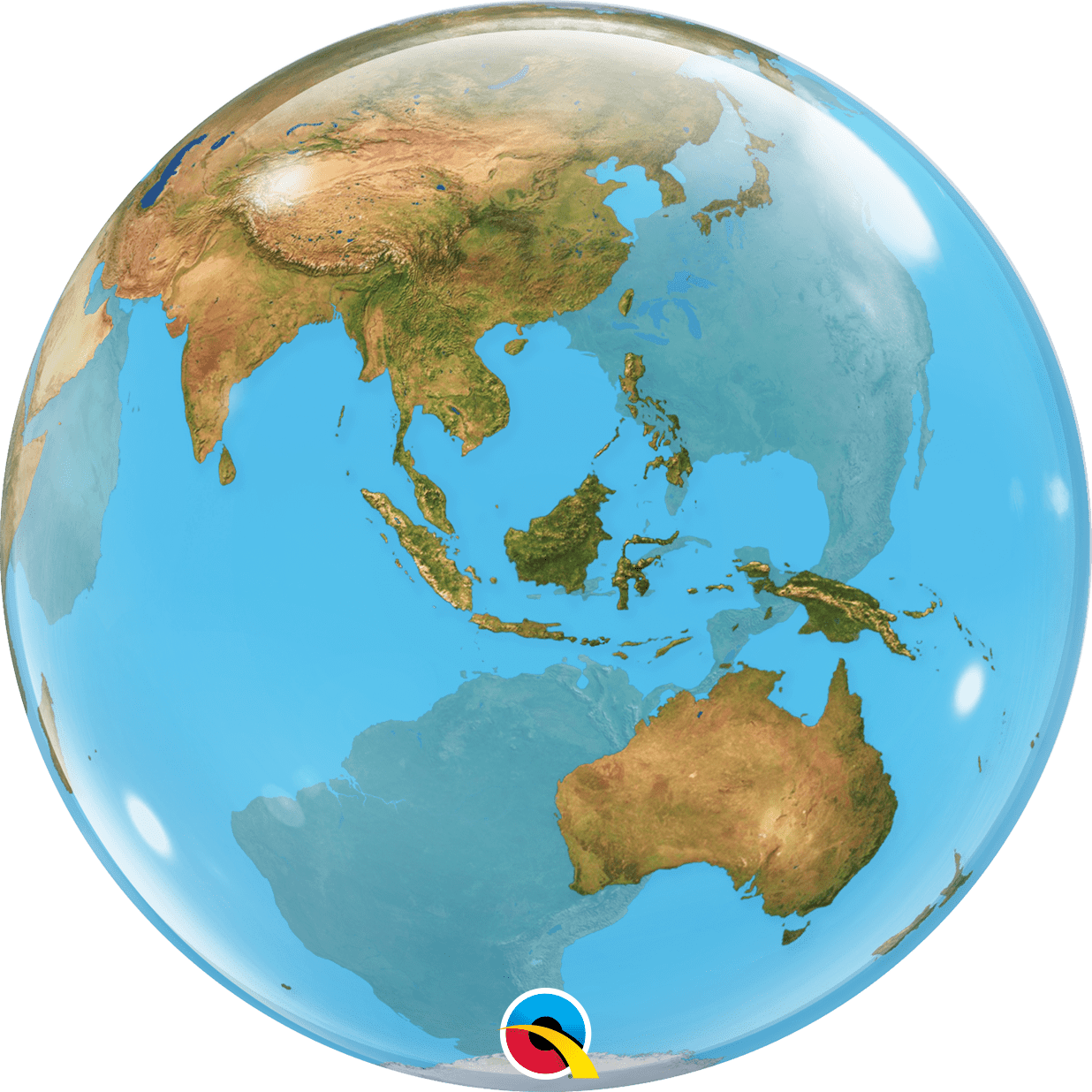 Folienballon - Erde Bubble - 56cm