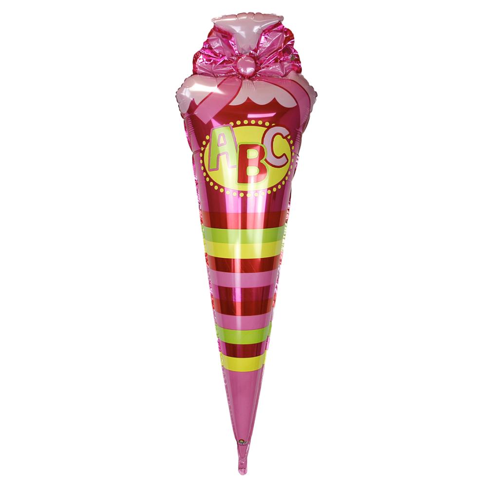 Folienballon - ABC Schultüte - 100cm Schule Einschulung School Lehramt Lehrer