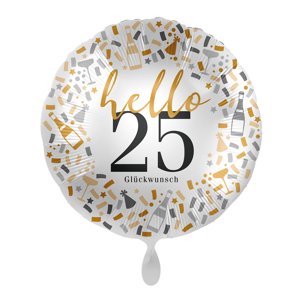 Folienballon - hello 25 - 45cm