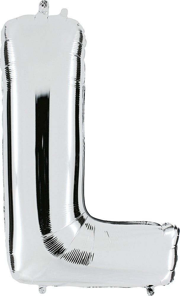 Folienballon - Buchstabe L - Silber