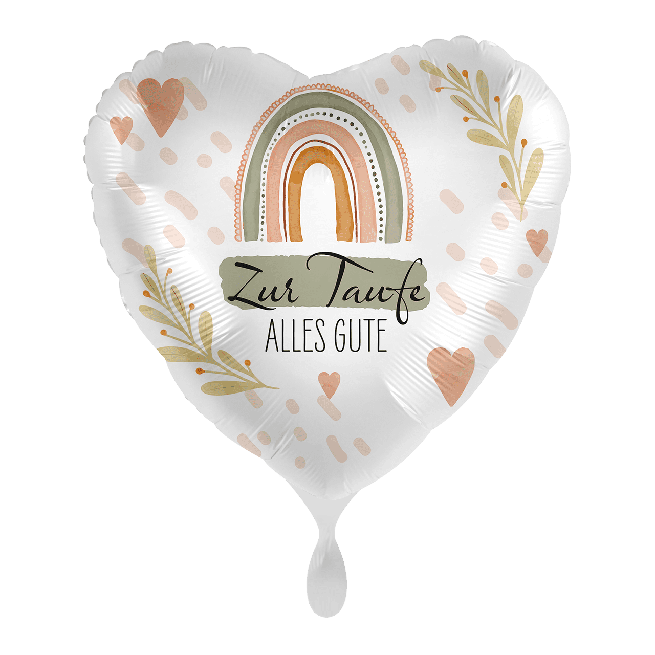 Folienballon - Zur Taufe alles Gute - 45cm  