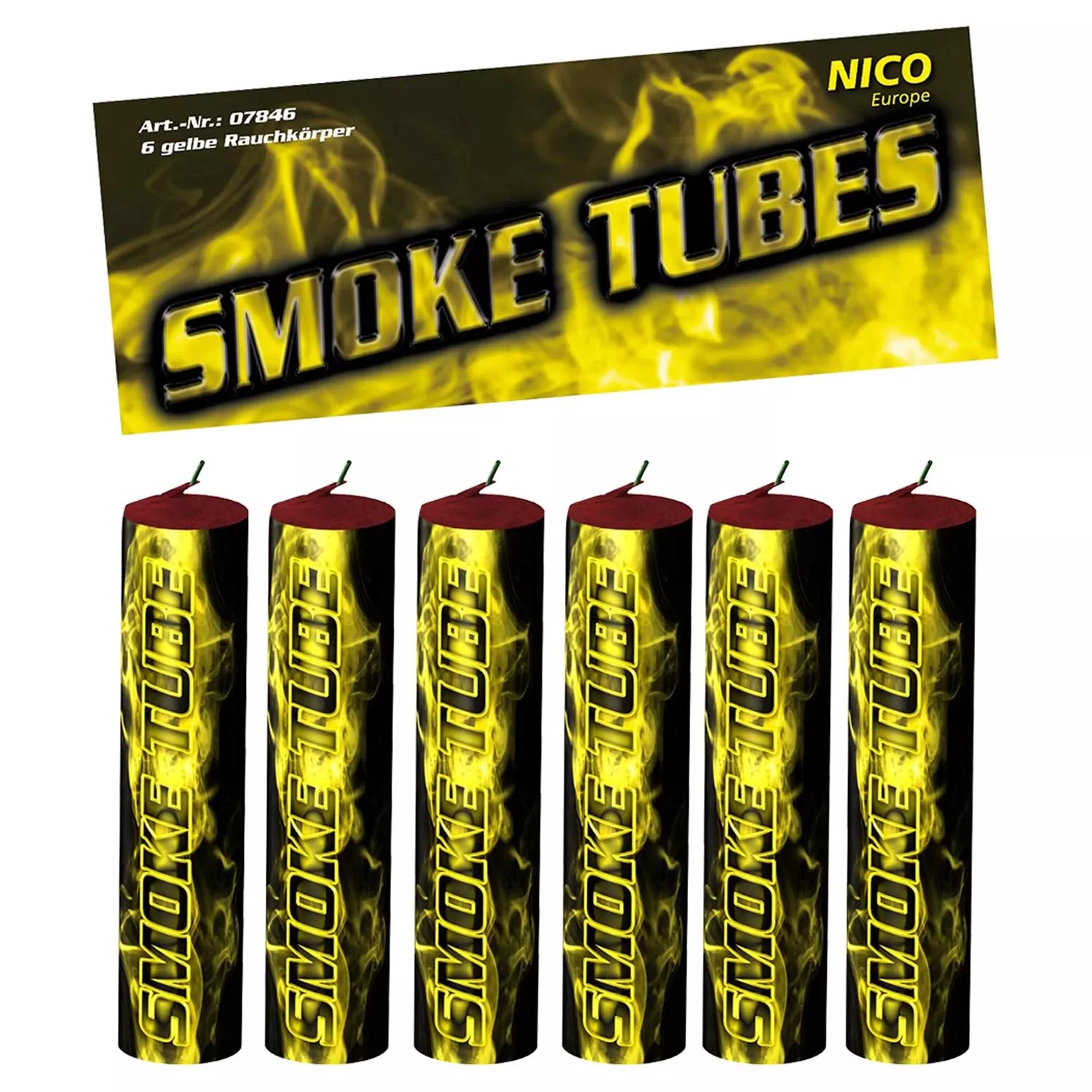 Smoketube Gelb