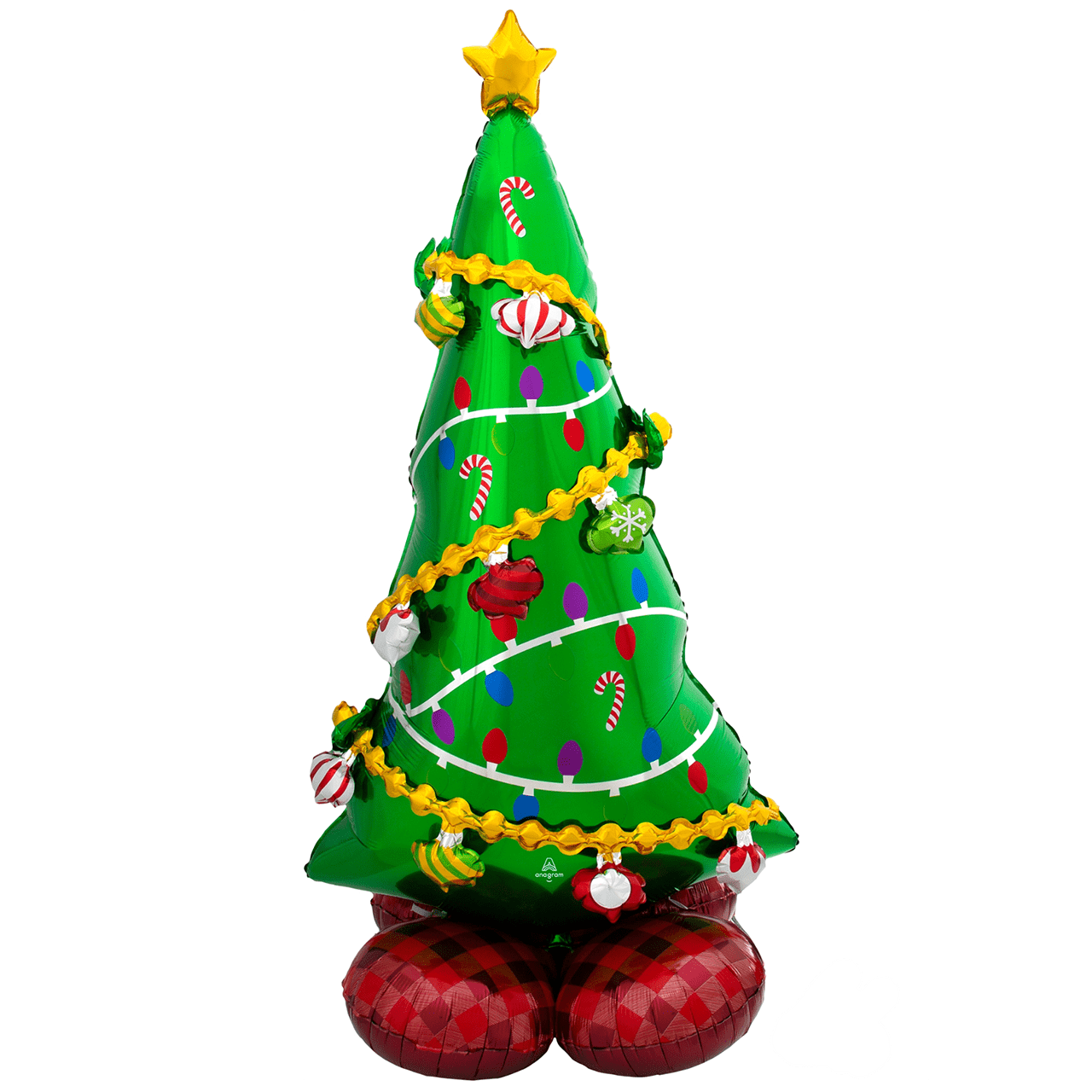 Folienballon - AirLoonz - Weihnachtsbaum - 157cm