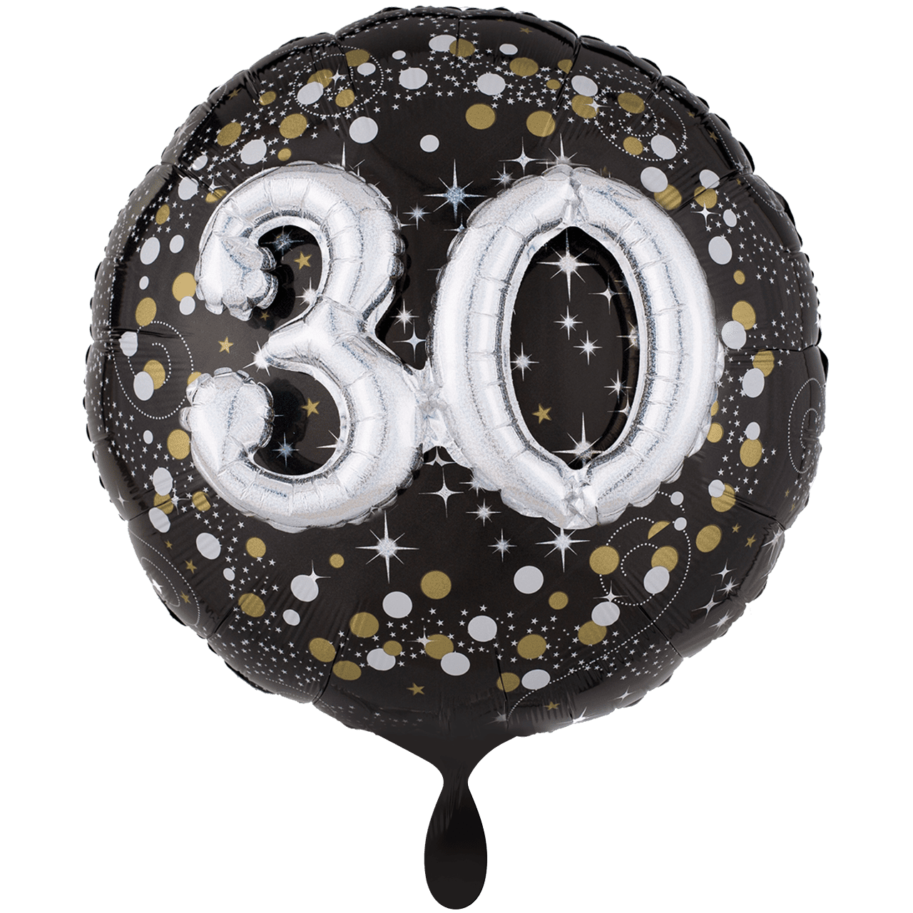 Folienballon - XXL Sparkling Birthday 30 - 81cm