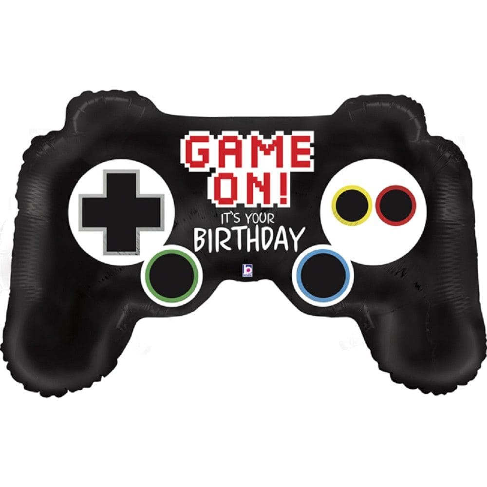 Folienballon - Happy Birthday Controller - 91cm