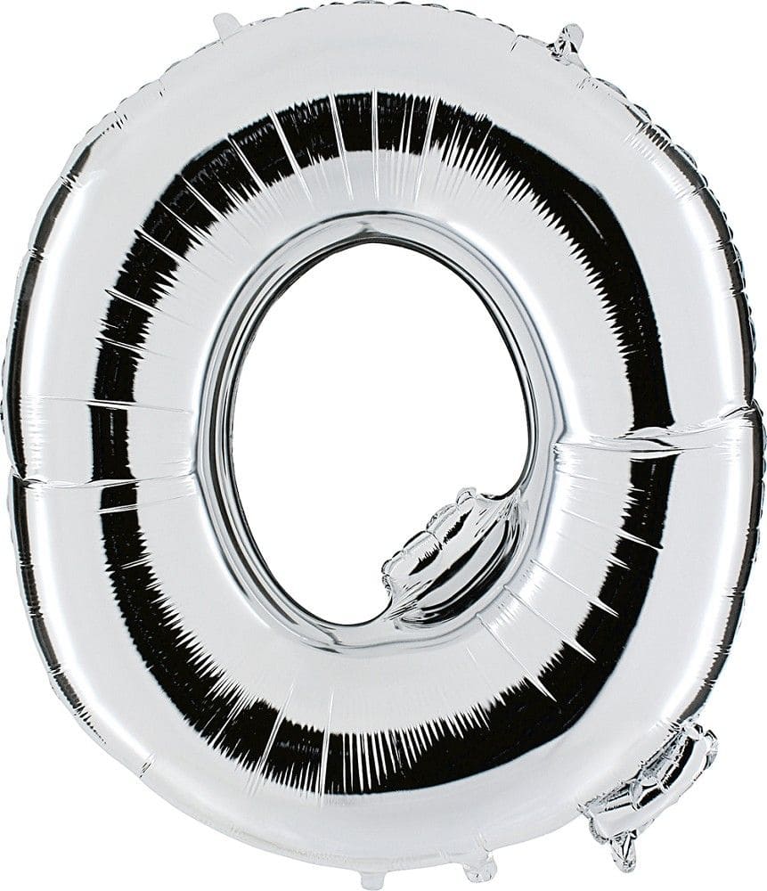 Folienballon - Buchstabe Q - Silber