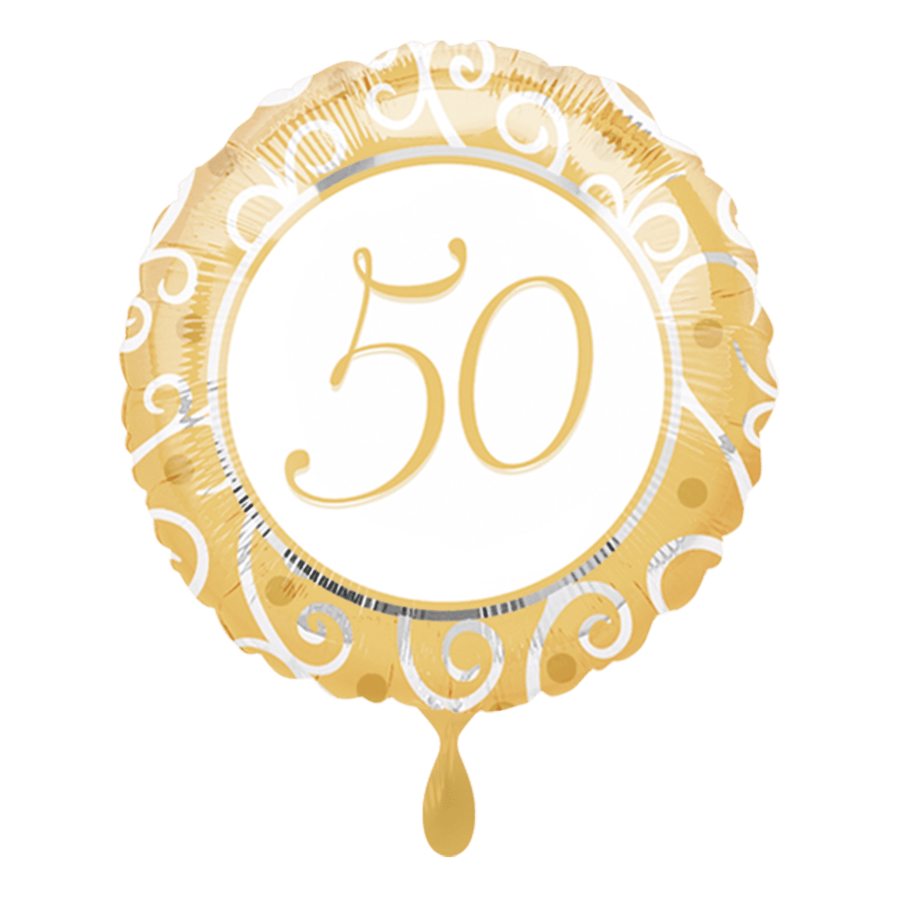 Folienballon - 50 Jahre - 45cm