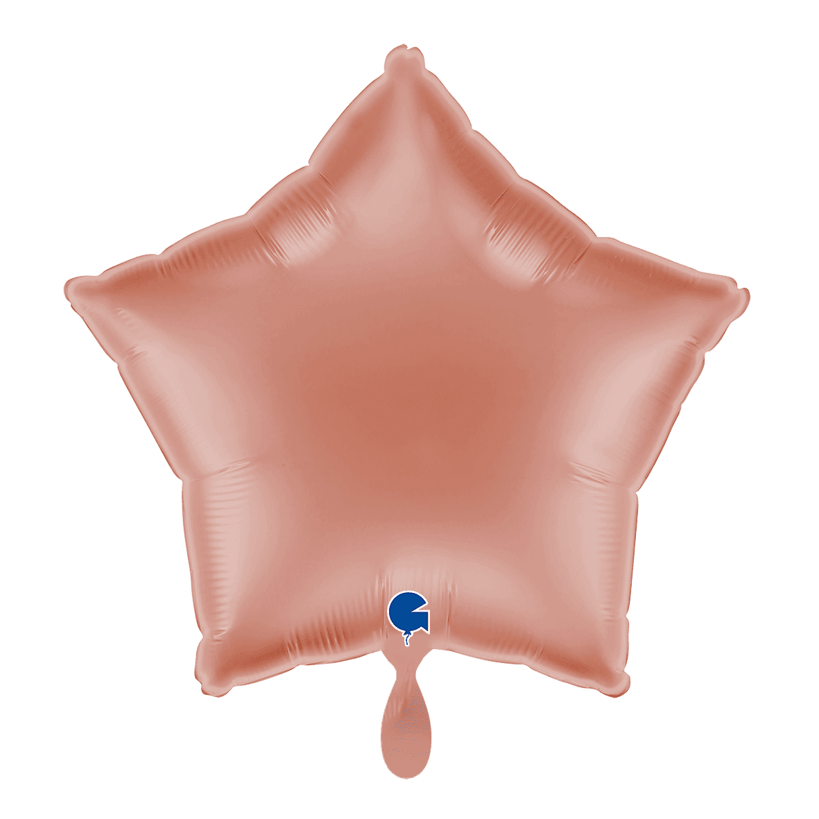 Folienballon - Stern - Roségold - 45cm