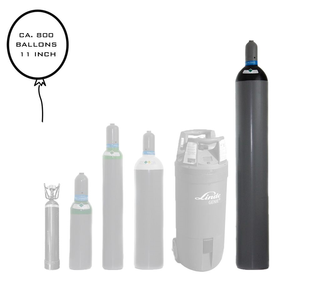 Ballongas - Mehrwegbehälter - ca. 50 l