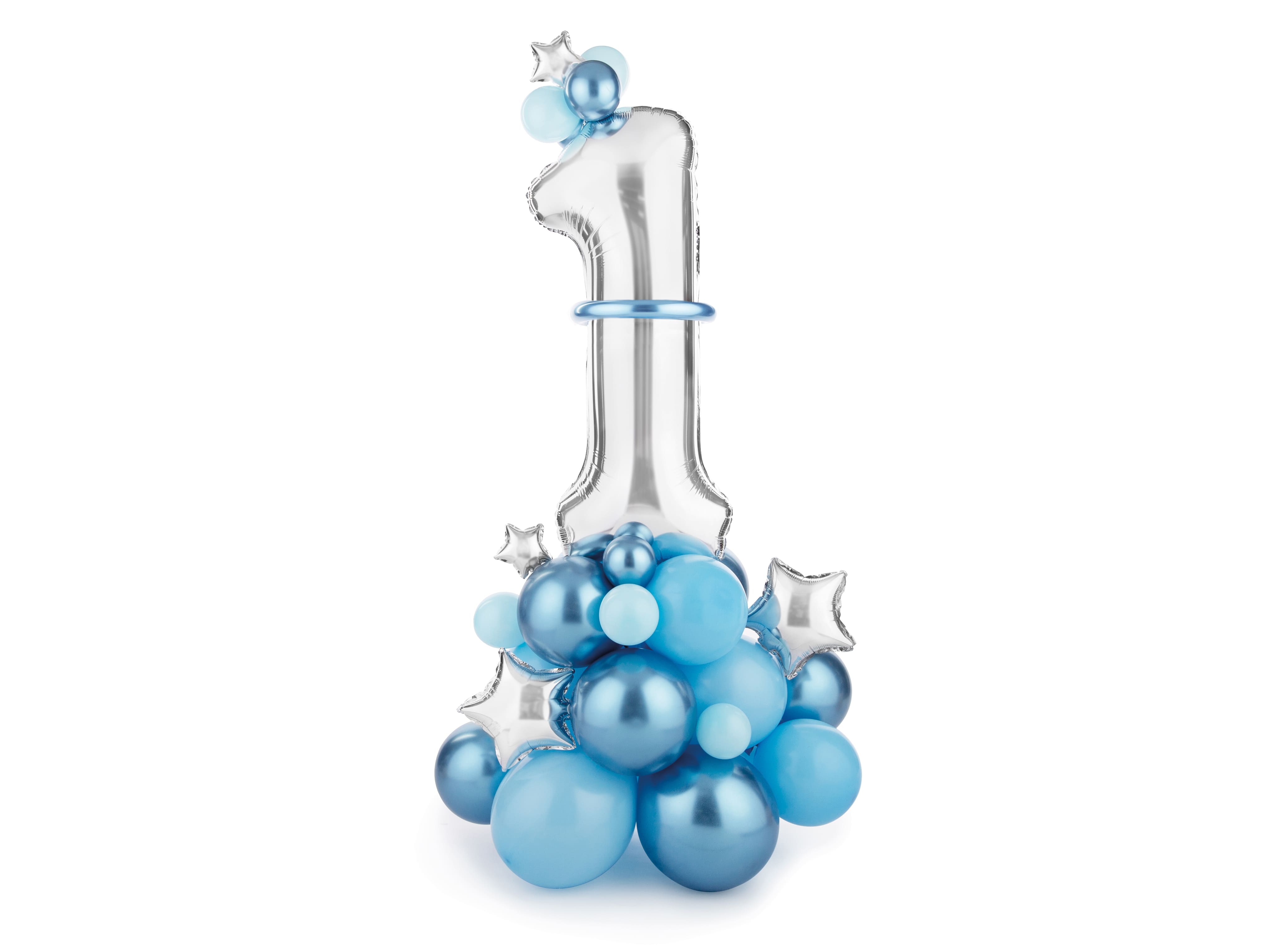 Ballonbouquet - Zahl 1 - 140cm 