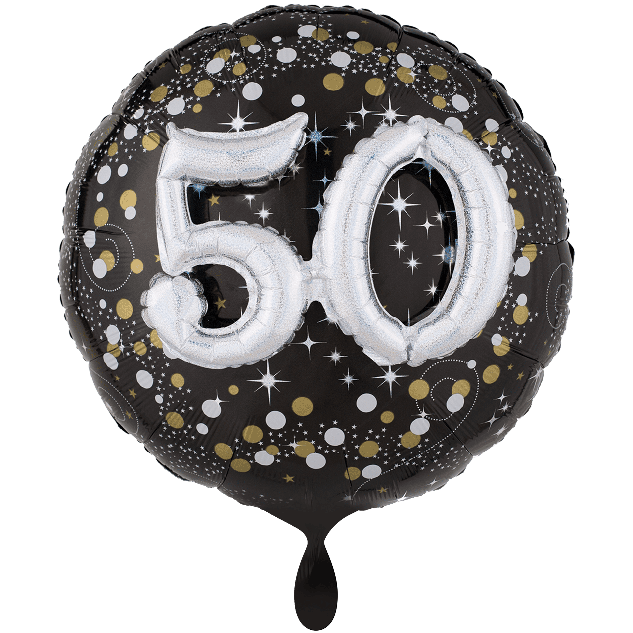 Folienballon - XXL Sparkling Birthday 50 - 81cm