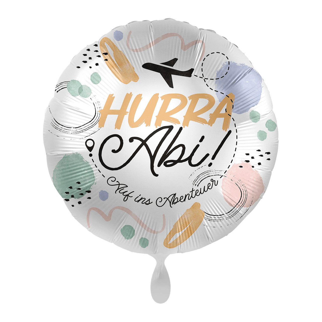 Folienballon - Hurra Abi - 45cm