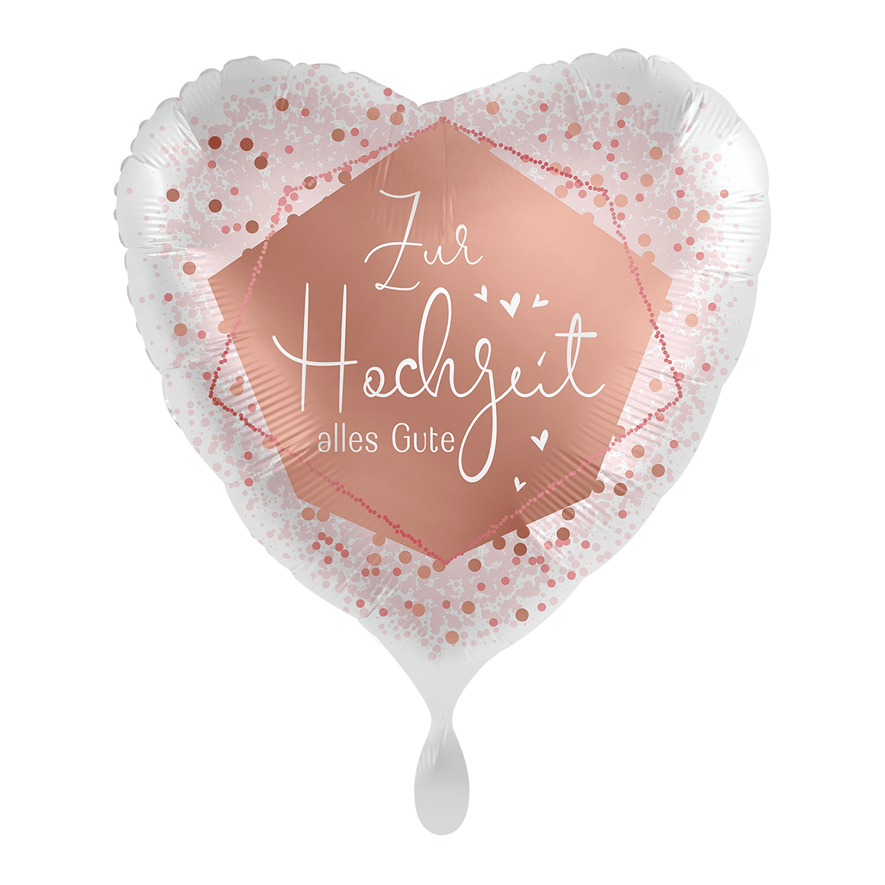 Folienballon - Zur Hochzeit alles Gute - 45cm