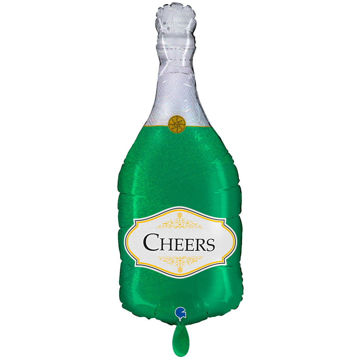 Folienballon - Champagnerflasche - 91cm