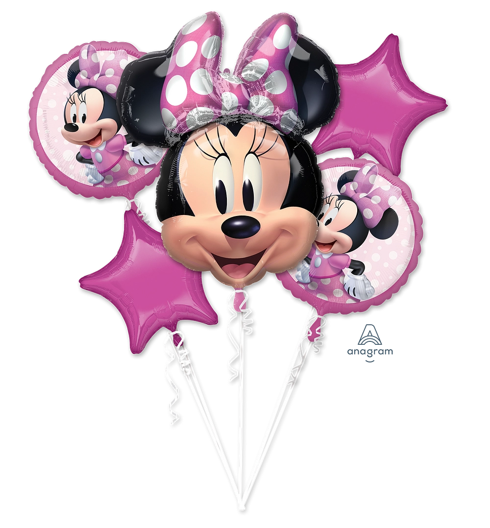 Ballonbouquet - Minnie Mouse - 180cm   