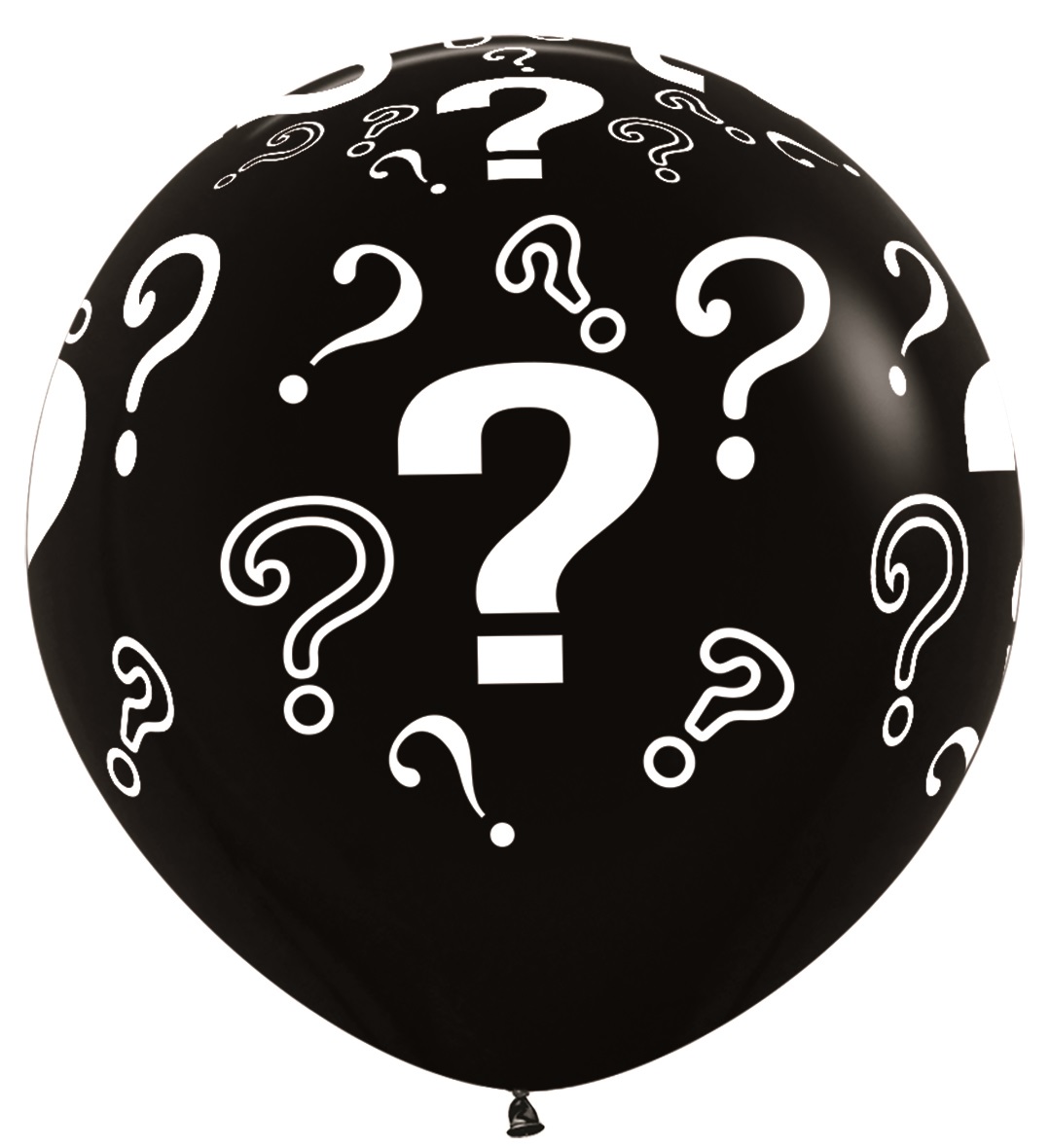 Latexballon - Genderreveal - Question Marks