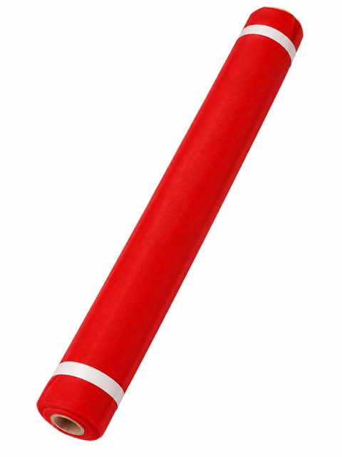 Fein-Tüll - Dekostoff - 160cm Breit, 25m Lang - Rot Pongs Stoffe Dekostoffe Hintergrund Tischdecke