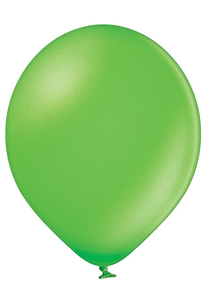 Latexballon - Hellgrün Metallic - 30cm